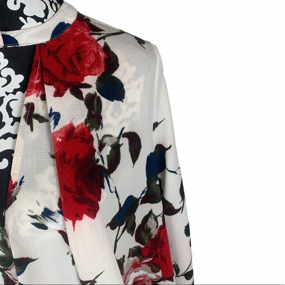 FLOWY & FLORAL Long Sleeve Mini Dress - Picture 7 of 13